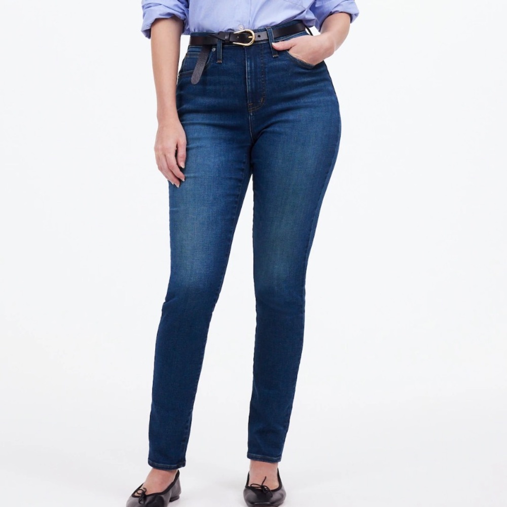 Madewell Curvy High Rise Skinny Jean size 32